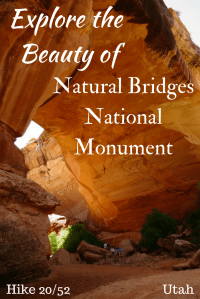 Hike Natural Bridges National Monument in Utah!