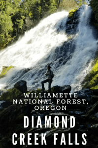 Hike Diamond Creek Falls in Oregon, Hiking in Oregon, Waterfalls in Oregon