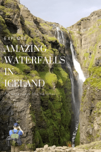 Explore Waterfalls in Iceland. #Iceland #waterfalls #TravelIceland