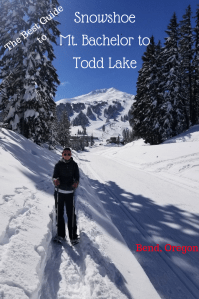 Snowshoe Mt. Bachelor to todd Lake, Snowshoe Trail Bend, Oregon, Showshoe Bend, Oregon